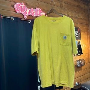 Yellow Carhartt Tee-Shirt (Men’s)
